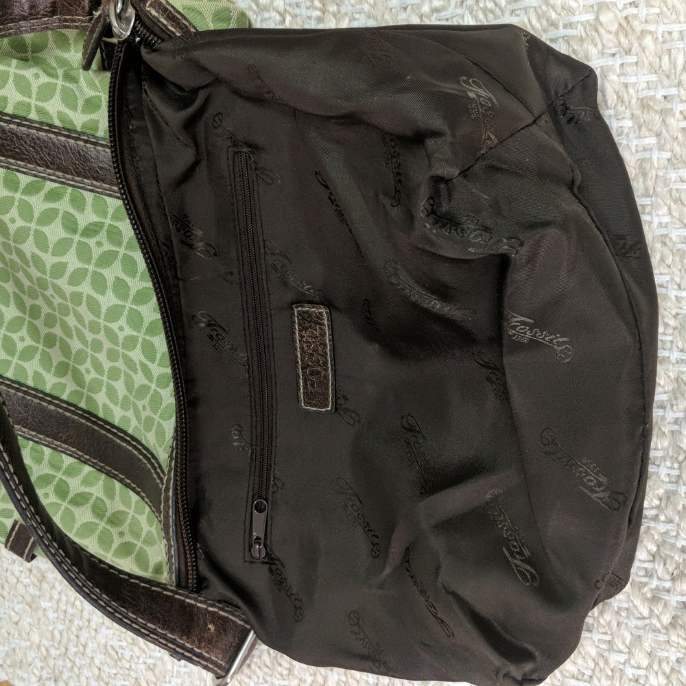 FOSSIL WOMEN'S SHOULDER BAG Leather Trim - Picture 9 of 13